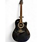 Used Ovation CC057 Celebrity Black Acoustic Electric Guitar thumbnail