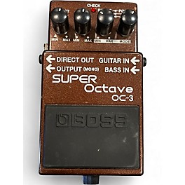 Used BOSS OC3 Super Octave Effect Pedal