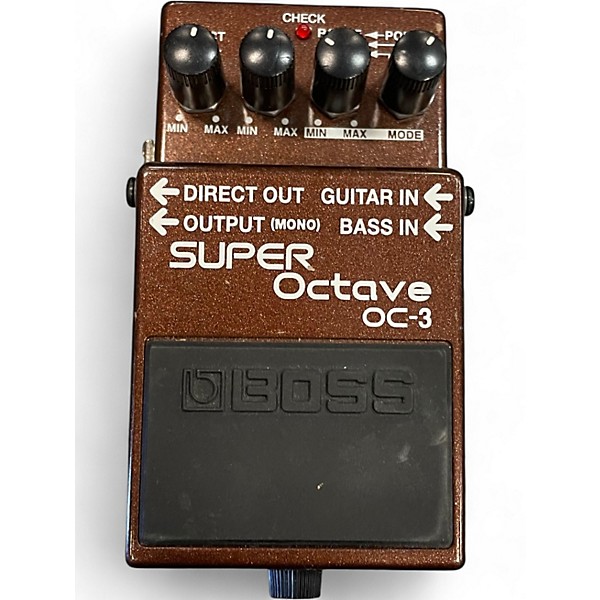 Used BOSS OC3 Super Octave Effect Pedal