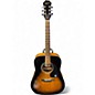 Used Epiphone DR100 2 Color Sunburst Acoustic Guitar thumbnail
