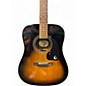 Used Epiphone DR100 2 Color Sunburst Acoustic Guitar