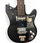 Vintage 1965 Kent ELECTRIC Black Solid Body Electric Guitar