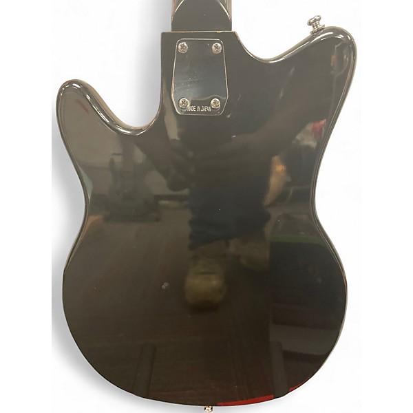 Vintage 1965 Kent ELECTRIC Black Solid Body Electric Guitar