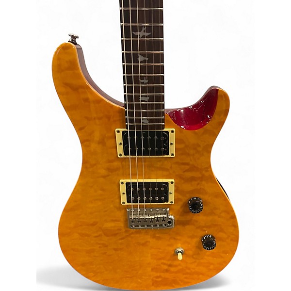 Used PRS SE CUSTOM 24 25TH ANNIVERSARY Amber Solid Body Electric Guitar