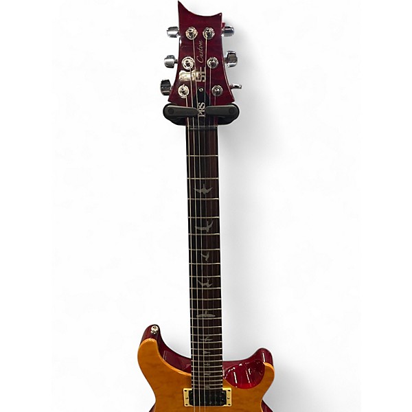 Used PRS SE CUSTOM 24 25TH ANNIVERSARY Amber Solid Body Electric Guitar