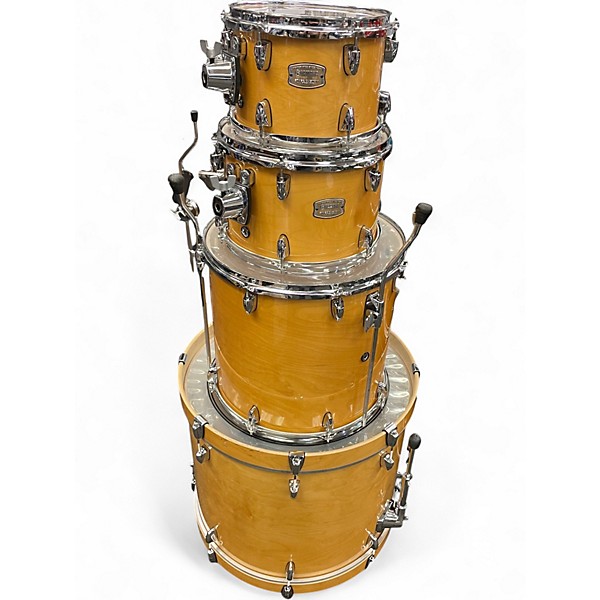 Used Yamaha 4 Piece Stage Custom Natural Drum Kit