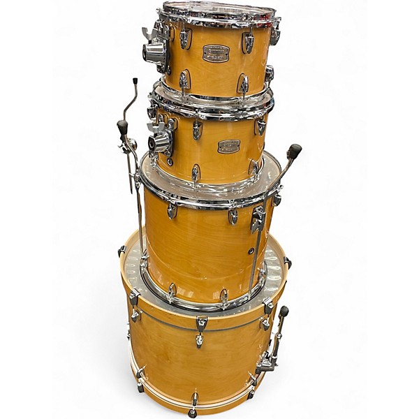Used Yamaha 4 Piece Stage Custom Natural Drum Kit