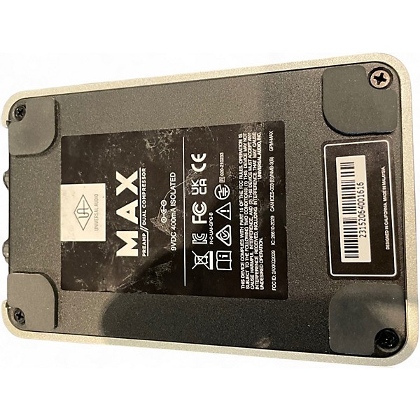 Used Universal Audio MAX Preamp & Dual Compressor Effect Pedal