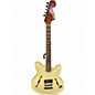 Used Fender Tom Delonge Signature Starcaster White Hollow Body Electric Guitar thumbnail