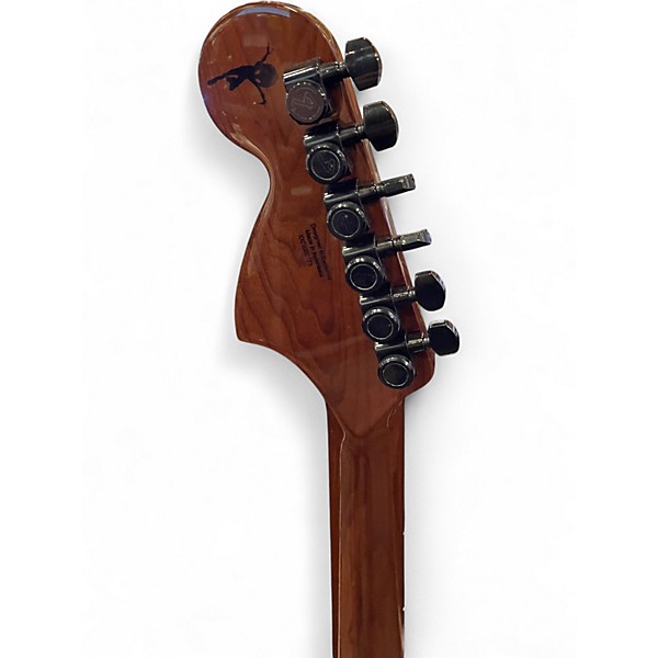 Used Fender Tom Delonge Signature Starcaster White Hollow Body Electric Guitar