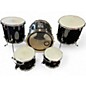 Used Yamaha 5 Piece Stage Custom Black Drum Kit thumbnail
