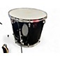 Used Yamaha 5 Piece Stage Custom Black Drum Kit