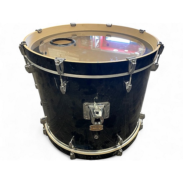 Used Yamaha 5 Piece Stage Custom Black Drum Kit
