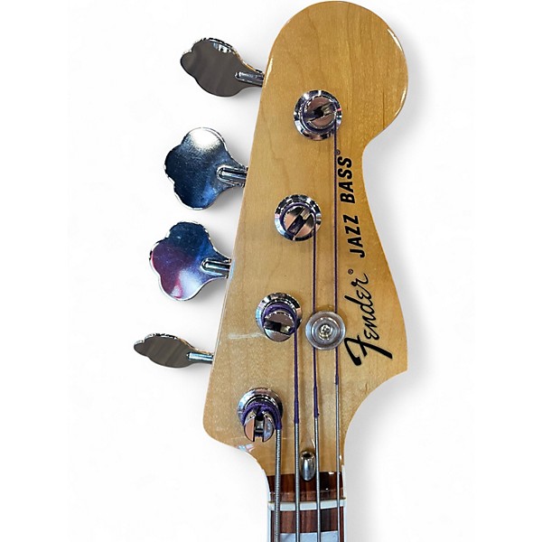 Used Fender Vintera 70s Jazz Bass Inca Silver Electric Bass Guitar