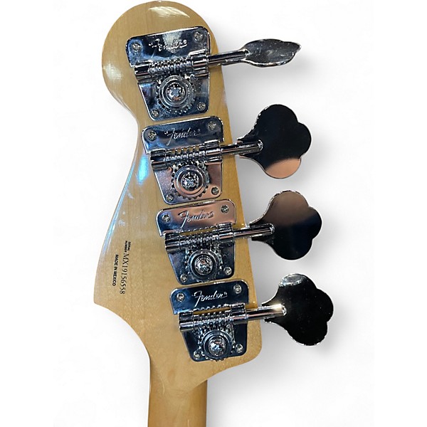 Used Fender Vintera 70s Jazz Bass Inca Silver Electric Bass Guitar