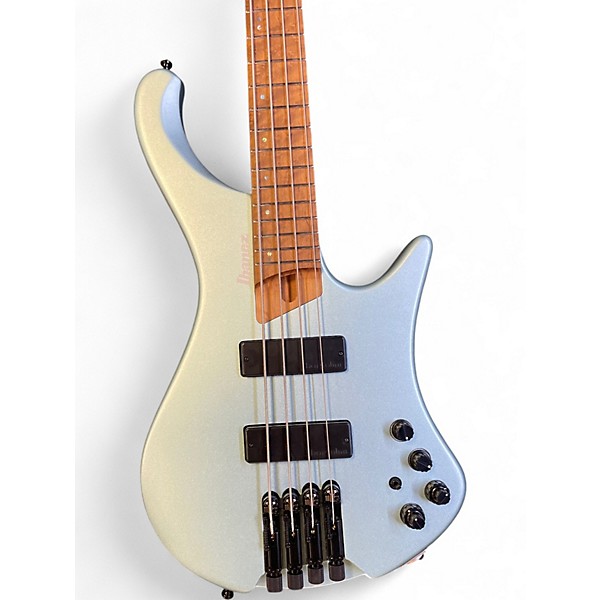 Used Ibanez ehb1000 ARCTIC OCEAN Electric Bass Guitar