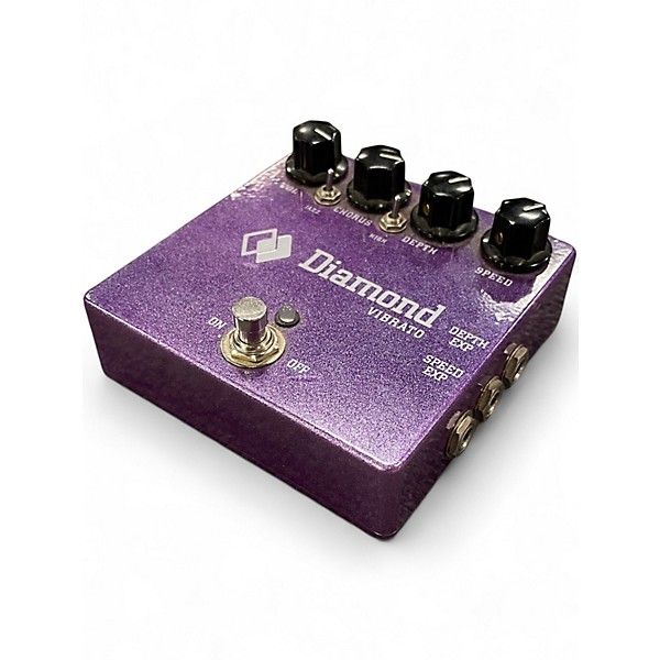 Used DIAMOND PEDALS ANALOG VIBRATO Effect Pedal