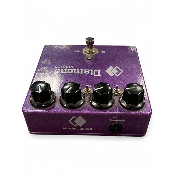 Used DIAMOND PEDALS ANALOG VIBRATO Effect Pedal