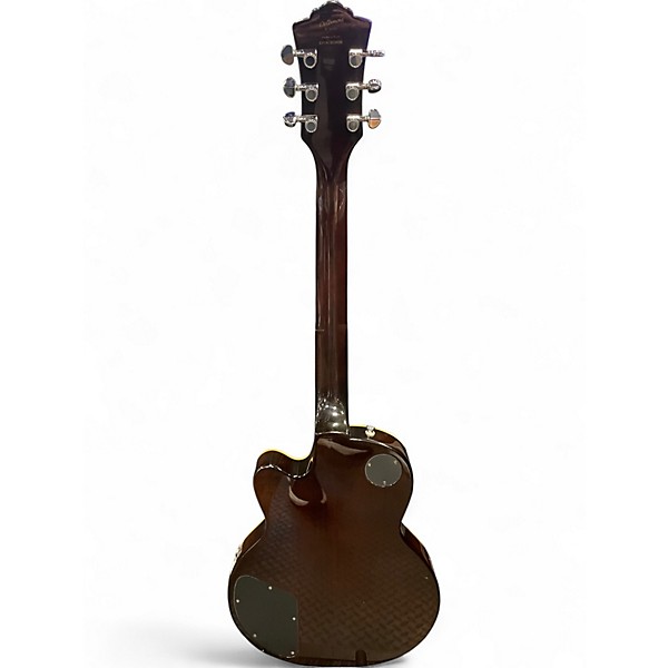 Used DeArmond M-75T Blue Sparkle Solid Body Electric Guitar