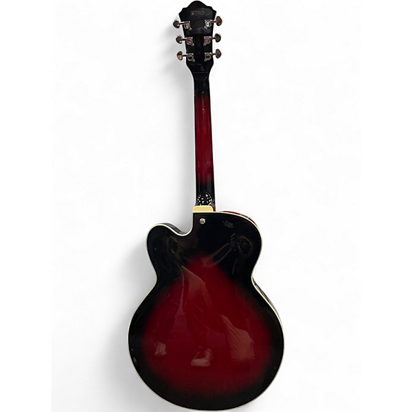 Used Ibanez AF75 Cherry Sunburst Hollow Body Electric Guitar