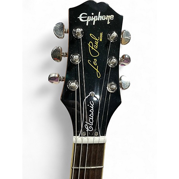 Used Epiphone Les Paul Classic Pro Lemonburst Solid Body Electric Guitar