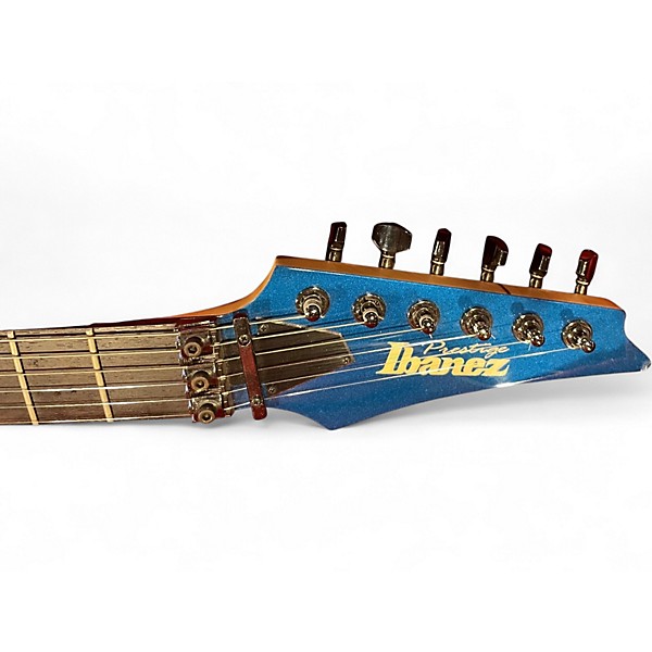 Used 2022 Ibanez RG655 Trans Purple Solid Body Electric Guitar