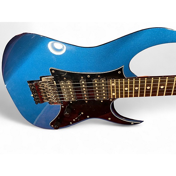 Used 2022 Ibanez RG655 Trans Purple Solid Body Electric Guitar