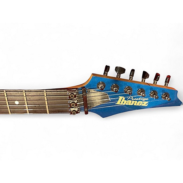 Used 2022 Ibanez RG655 Trans Purple Solid Body Electric Guitar