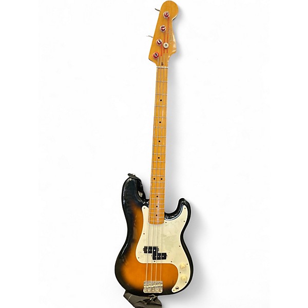 Used 1990s Fender PB57 2 Tone Sunburst Electric Bass Guitar
