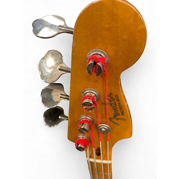 Used 1990s Fender PB57 2 Tone Sunburst Electric Bass Guitar