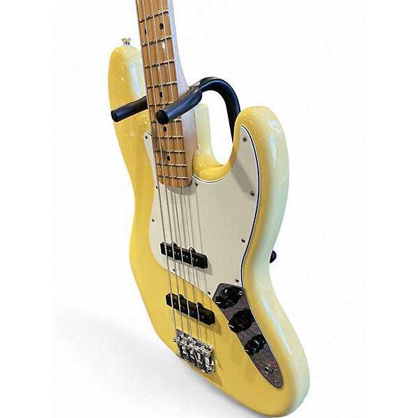 Used Fender Player Jazz Bass Buttercream Electric Bass Guitar
