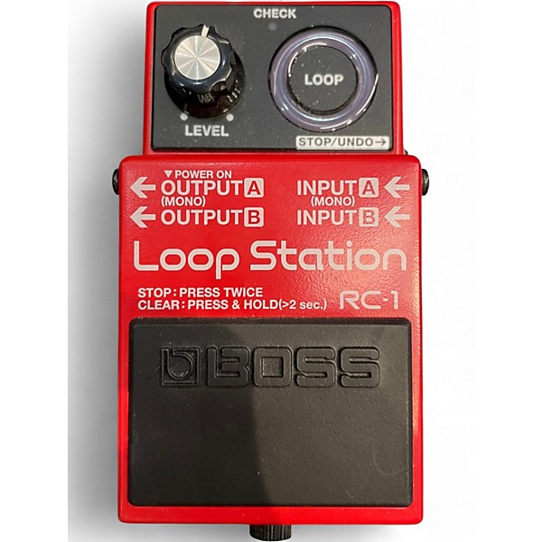 Used BOSS RC1 Loop Station Pedal