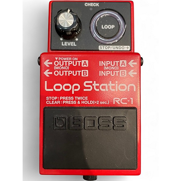 Used BOSS RC1 Loop Station Pedal