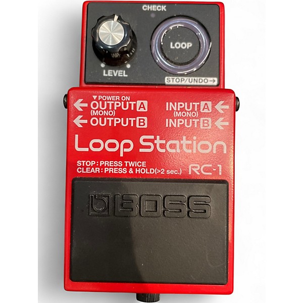 Used BOSS RC1 Loop Station Pedal