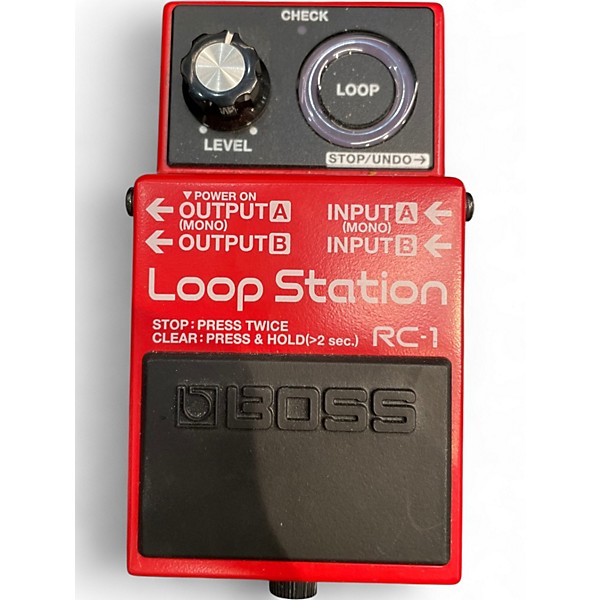Used BOSS RC1 Loop Station Pedal