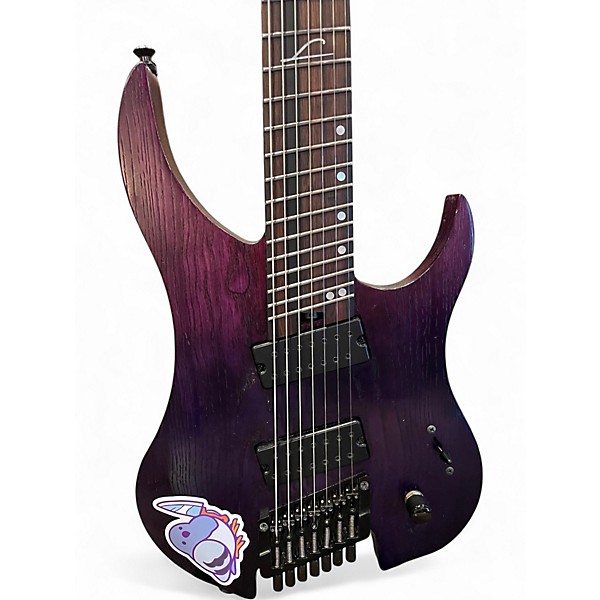 Used Legator Ghost Performance 7 Multi Scale IRIS FADE Solid Body Electric Guitar