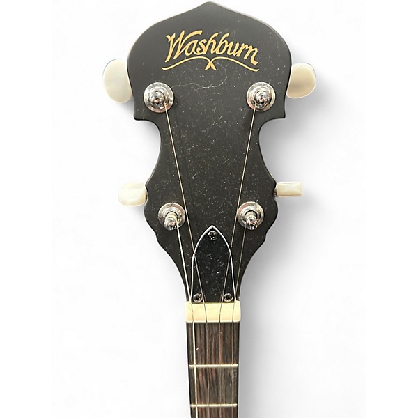 Used Washburn B8K Natural Banjo