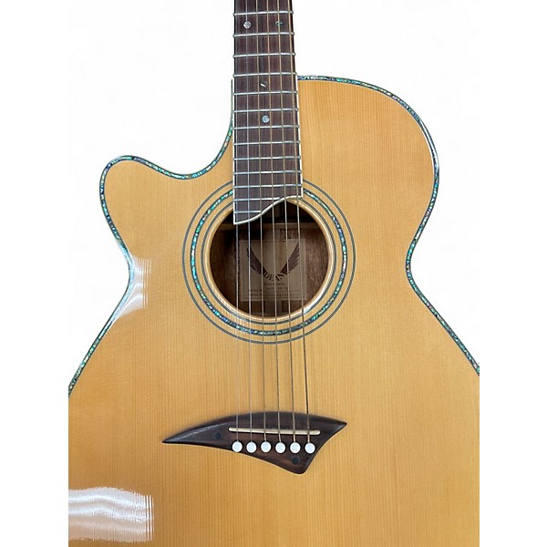 Used Dean Performer SE Natural Acoustic Guitar