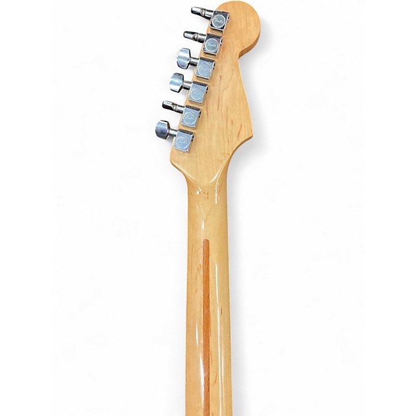 Used Fender Standard Stratocaster LH Burgundy Electric Guitar