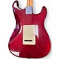 Used Fender Standard Stratocaster LH Burgundy Electric Guitar