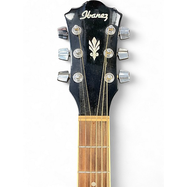 Used Ibanez AEL10LE LH Black Acoustic Guitar