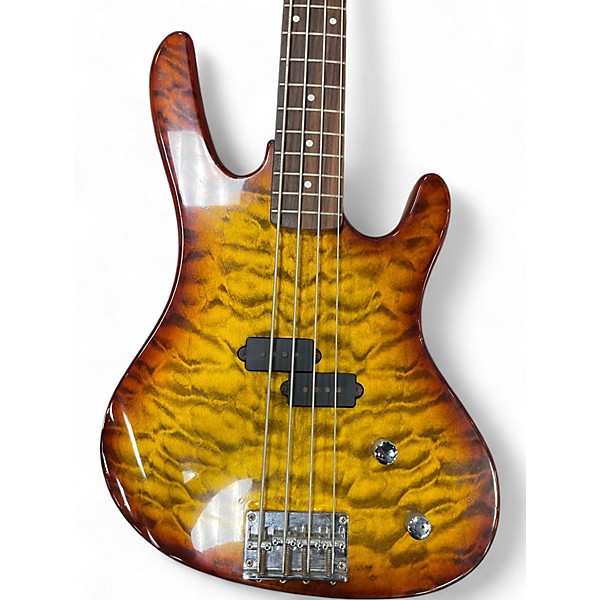 Used Washburn XB100 Black Electric Bass Guitar