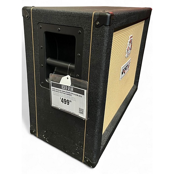 Used Orange Amplifiers PPC212OB 2x12 Open Back Guitar Cabinet