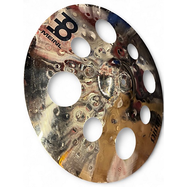 Used MEINL 16in Classic Custom Trash Crash Brilliant Cymbal