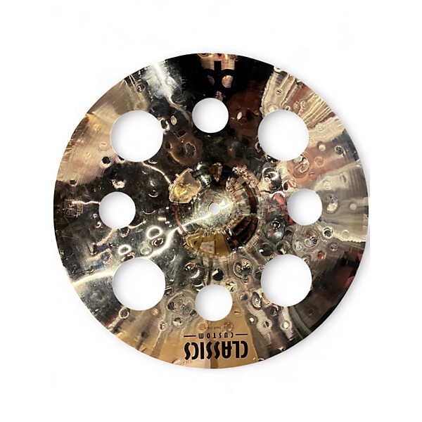 Used MEINL 16in Classic Custom Trash Crash Brilliant Cymbal