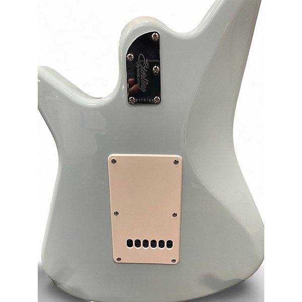 Used Sterling by Music Man Albert Lee AL40P Daphne Blue Solid Body Electric Guitar