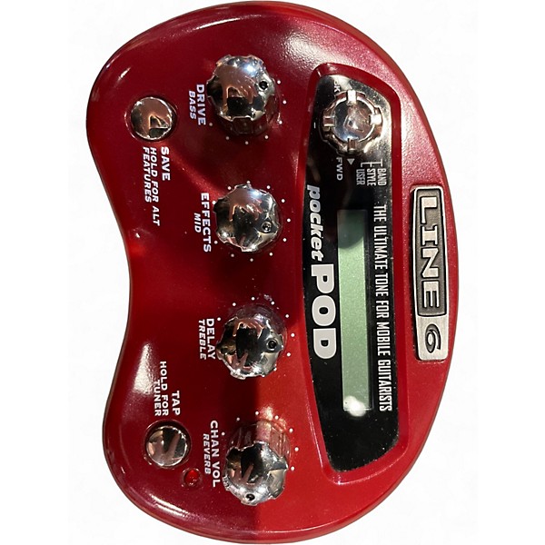 Used 2002 Line 6 Pocket Pod Express Amp Modeler Effect Processor