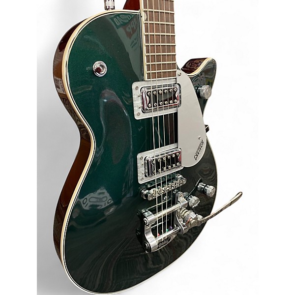 Used Gretsch Guitars G5230T Green Solid Body Electric Guitar