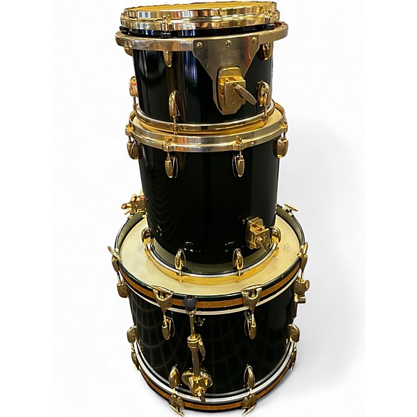 Used 2013 Gretsch Drums 3 Piece USA CUSTOM 125TH ANNIVERSARY CADILLAC GREEN Drum Kit