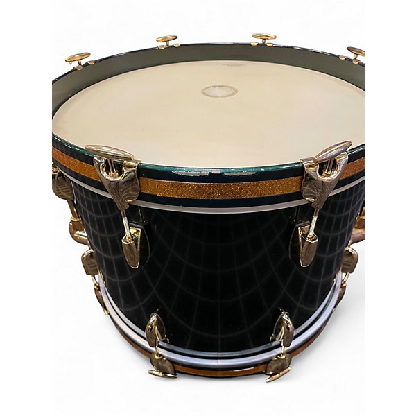 Used 2013 Gretsch Drums 3 Piece USA CUSTOM 125TH ANNIVERSARY CADILLAC GREEN Drum Kit